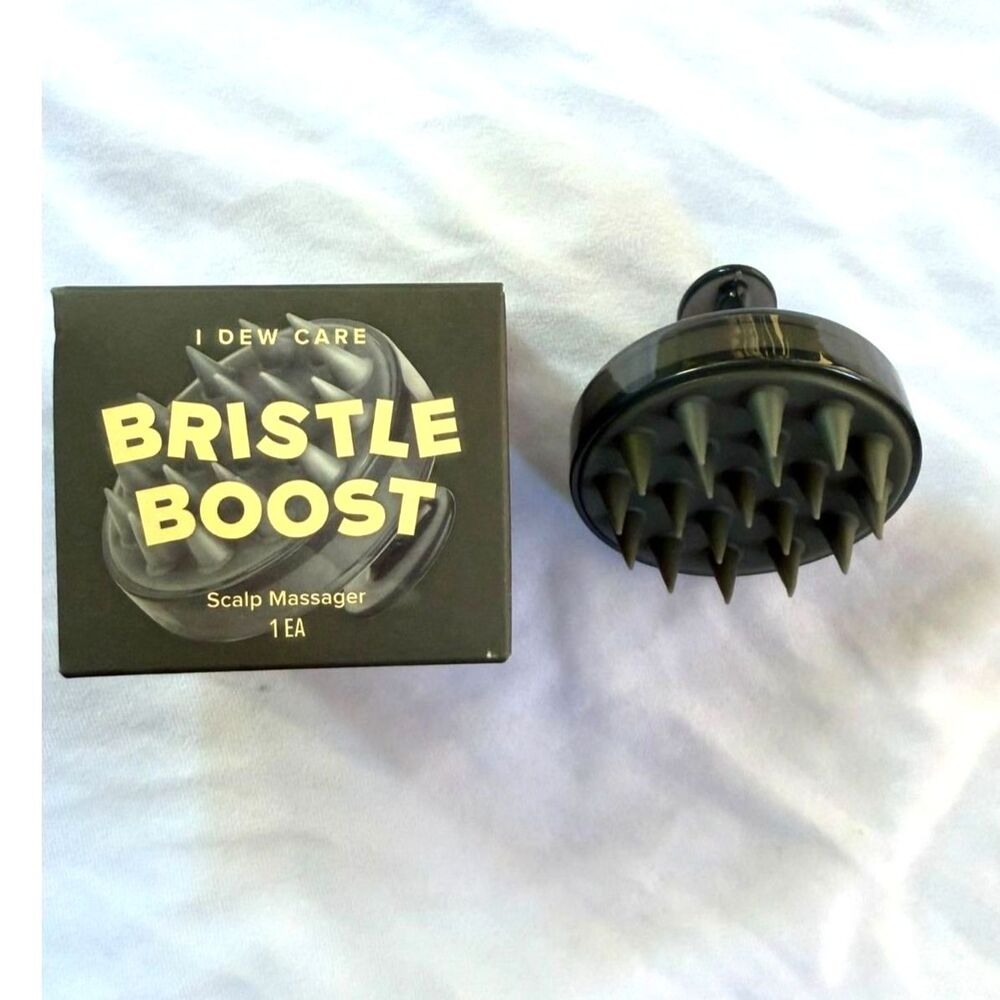 I Dew Care Bristle Boost Scalp Massager Cleansing Care Brush New in Box - Picture 1 of 5